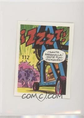 1976 DC Super Hero Stickers Venezuelan - [Base] #112 - Batman, Robin