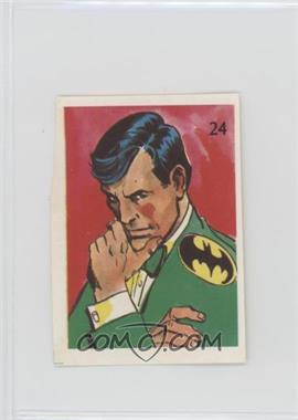 1976 DC Super Hero Stickers Venezuelan - [Base] #24 - Bruce Wayne