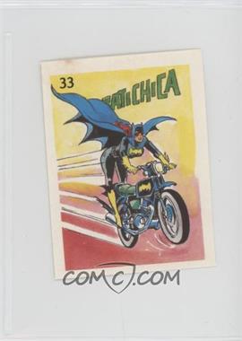 1976 DC Super Hero Stickers Venezuelan - [Base] #33 - Batgirl