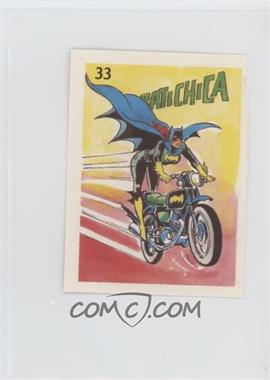 1976 DC Super Hero Stickers Venezuelan - [Base] #33 - Batgirl