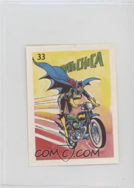 1976 DC Super Hero Stickers Venezuelan - [Base] #33 - Batgirl