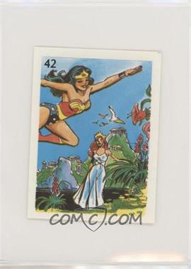 1976 DC Super Hero Stickers Venezuelan - [Base] #42 - WonderWoman