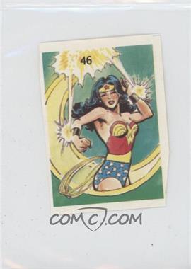 1976 DC Super Hero Stickers Venezuelan - [Base] #46 - Wonder Woman