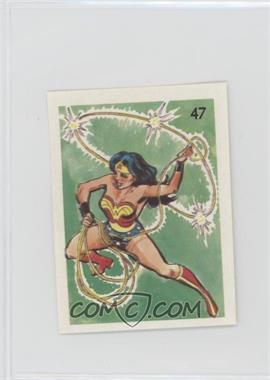 1976 DC Super Hero Stickers Venezuelan - [Base] #47 - Wonder Woman