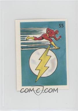 1976 DC Super Hero Stickers Venezuelan - [Base] #55 - Flash