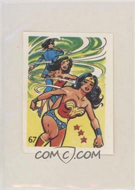 1976 DC Super Hero Stickers Venezuelan - [Base] #67 - Wonder Woman