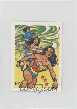 1976 DC Super Hero Stickers Venezuelan - [Base] #67 - Wonder Woman