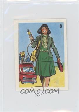1976 DC Super Hero Stickers Venezuelan - [Base] #8 - Lois Lane