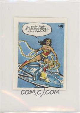 1976 DC Super Hero Stickers Venezuelan - [Base] #99 - Wonder Woman