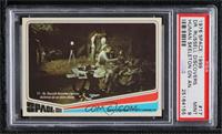 Dr. Russell discovers human skeleton on an alien planet. [PSA 9 MINT]