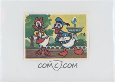 1976 Empacadora Reyauca (Venezuelan) Walt Disney and Other Cartoons Stickers - [Base] #14 - Donald Duck, Daisy Duck