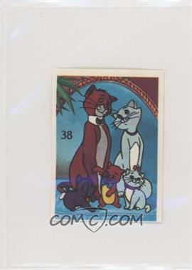 1976 Empacadora Reyauca (Venezuelan) Walt Disney and Other Cartoons Stickers - [Base] #38 - The Aristocats