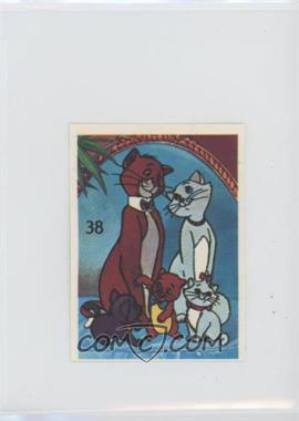 1976 Empacadora Reyauca (Venezuelan) Walt Disney and Other Cartoons Stickers - [Base] #38 - The Aristocats
