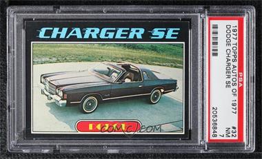 1976 Topps Autos of 1977 - [Base] #32 - Dodge Charger SE [PSA 7 NM]