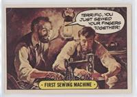First Sewing Machine
