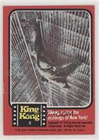 Kong scales the buildings of New York!