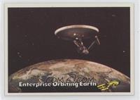 Enterprise Orbiting Earth
