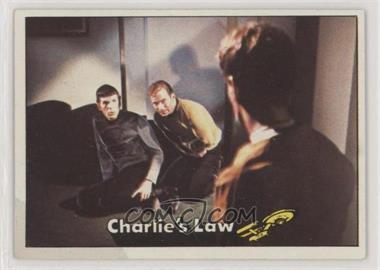 1976 Topps Star Trek - [Base] #22 - Charlie's Law