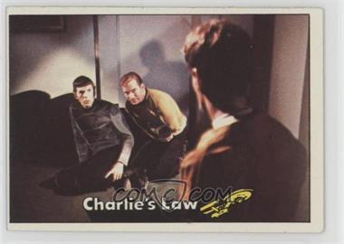 1976 Topps Star Trek - [Base] #22 - Charlie's Law