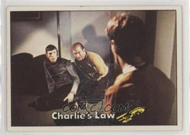 1976 Topps Star Trek - [Base] #22 - Charlie's Law