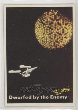 1976 Topps Star Trek - [Base] #24 - Dwarfed by the Enemy