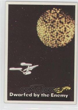 1976 Topps Star Trek - [Base] #24 - Dwarfed by the Enemy