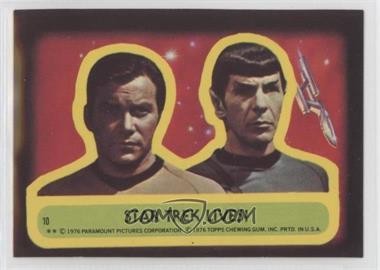 1976 Topps Star Trek - Stickers #10 - Star Trek Lives!