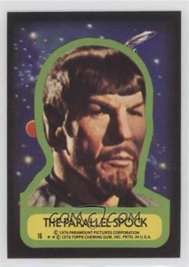 1976 Topps Star Trek - Stickers #16 - The parallel Spock
