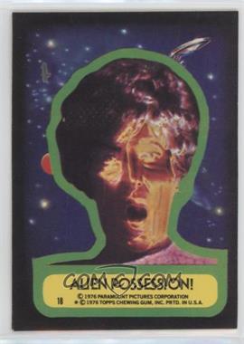1976 Topps Star Trek - Stickers #18 - Alien possession! [Good to VG‑EX]