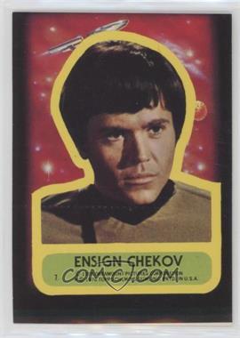 1976 Topps Star Trek - Stickers #7 - Ensign Chekov