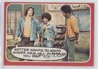 Kotter wants to know where Asia is...