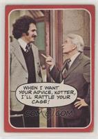 When I want your advice, Kotter, I'll rattle your cage [Good to VG…