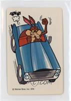 Wile E. Coyote (Blue Car)