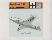 Lockheed P 80