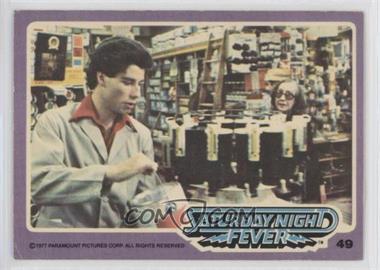 1977 Saturday Night Fever - [Base] #49 - Saturday Night Fever [Good to VG‑EX]