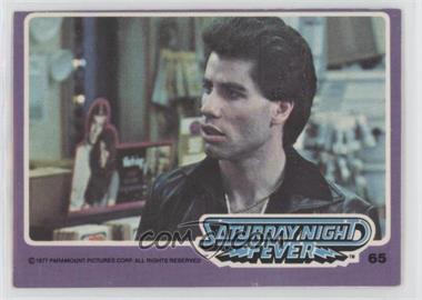1977 Saturday Night Fever - [Base] #65 - John Travolta