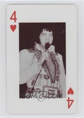 1977 Thurston Moore Country Elvis Yellow Back Playing Cards - [Base] #4H - Elvis Presley