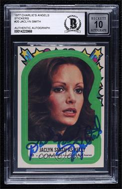 1977 Topps Charlie's Angels - Stickers #20 - Jaclyn Smith as Kelly [BAS BGS Authentic]
