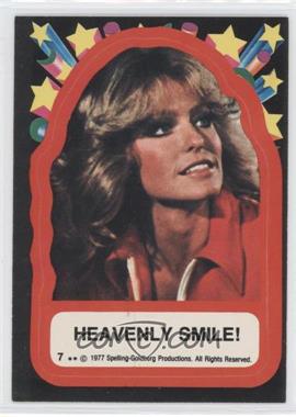 1977 Topps Charlie's Angels - Stickers #7 - Heavenly Smile!