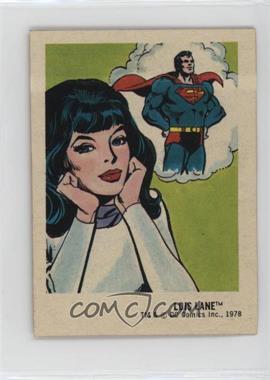 1978 DC Super Hero Stickers - Food Issue [Base] #4 - Lois Lane