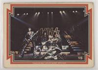 Kiss (Gene Simmons, Paul Stanley, Ace Frehley, Peter Criss) [Poor to …