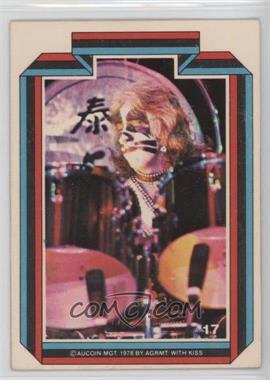 1978 Donruss Kiss Series 1 - [Base] #17.1 - Peter Criss