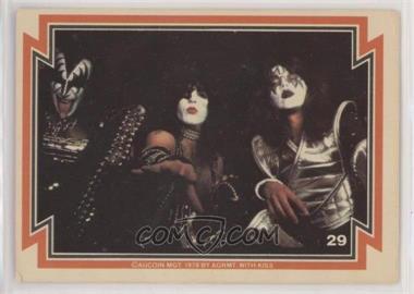 1978 Donruss Kiss Series 1 - [Base] #29 - Gene Simmons, Paul Stanley, Ace Frehley [Good to VG‑EX]