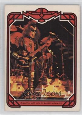 1978 Donruss Kiss Series 1 - [Base] #8 - Gene Simmons [Poor to Fair]