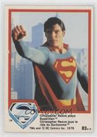 Christopher Reeves plays Superman [Good to VG‑EX]