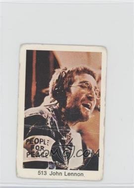 1978 Swedish Samlarsaker - No Period After Number #513 - John Lennon [COMC RCR Poor]