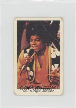 1978 Swedish Samlarsaker - No Period After Number #542 - Michael Jackson [Good to VG‑EX]