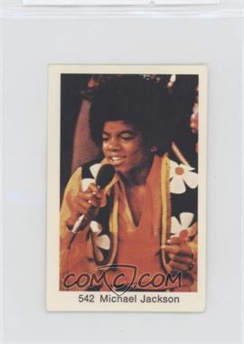 1978 Swedish Samlarsaker - No Period After Number #542 - Michael Jackson