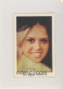 1978 Swedish Samlarsaker - No Period After Number #595 - Marie Osmond [Good to VG‑EX]