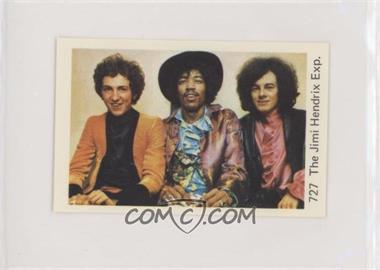 1978 Swedish Samlarsaker - No Period After Number #727 - The Jimi Hendrix Experience